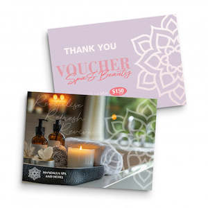 Packaging Accessories: A6 Message Card