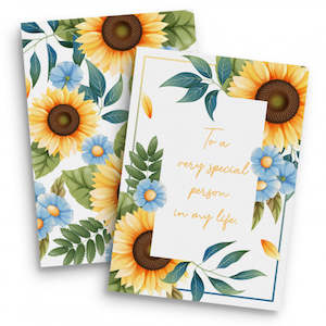 Packaging Accessories: A4 Message Card