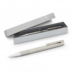 Deluxe: Lamy Logo Pen - Brushed Steel