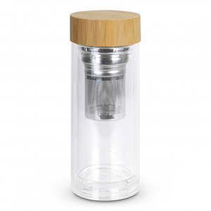Drink Bottles Glass: Tea Infuser Bottle
