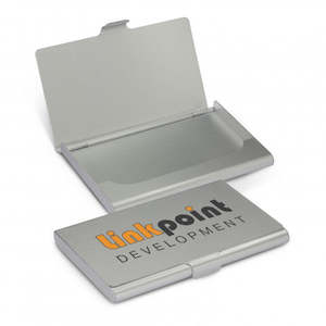 Desk Items: Aluminium Business Card Case