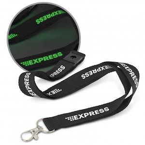 Lanyards: Glow in the Dark Logo Lanyard
