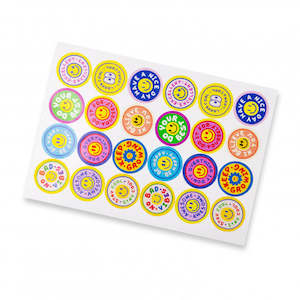 Ad Labels: Sticker Sheet 44mm Circle - Gloss