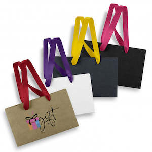Gift Bags: Small Ribbon Handle Paper Bag