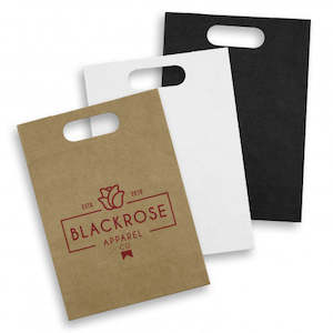Gift Bags: Large Die Cut Paper Bag Portrait