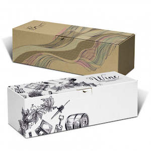 Gift Boxes: Die Cut Box with Locking Lid - 395x115x115mm