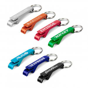 Bottle Openers: Snappy Metal Bottle Opener Key Ring
