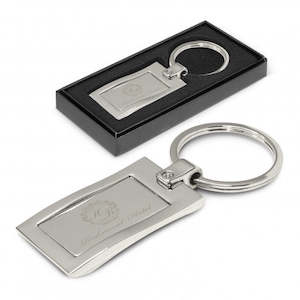 Key Rings: Wave Metal Key Ring