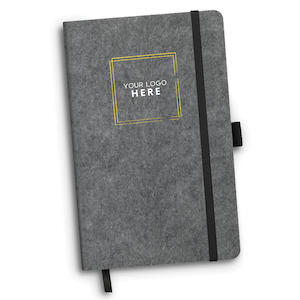 121842 - RPET Felt Hard Cover Notebook