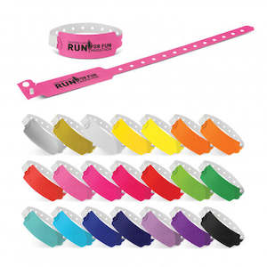 Wristbands: Plastic Event Wrist Band