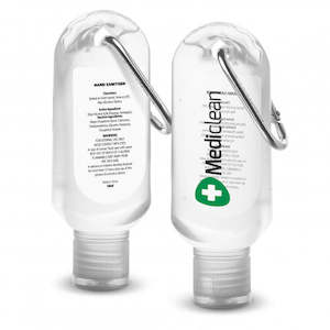 Hand Sanitiser: Carabiner Hand Sanitiser 55ml