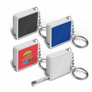Products: Saffron Square Tape Measure Key Ring
