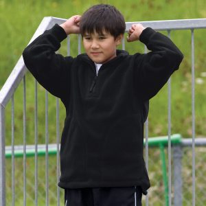 Products: The Catalogue Youth Detailed Polar Fleece Pullover - Promotrenz