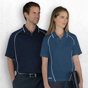 Products: The Catalogue Dri Gear Piped Ottoman Instinct Polo - Promotrenz