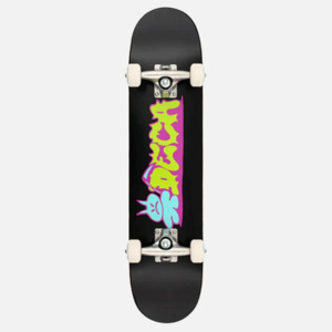 Deca: Deca Frank Black Kids Mini Complete Skateboard - 7.0"