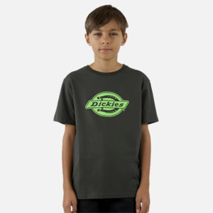 Dickies: Dickies Youth Single Logo Classic Fit Tee - Dark Olive