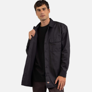 Dickies: Dickies 574 L/S Shirt - Black