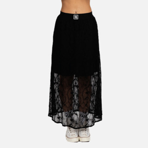 Federation Lace it Skirt - Black