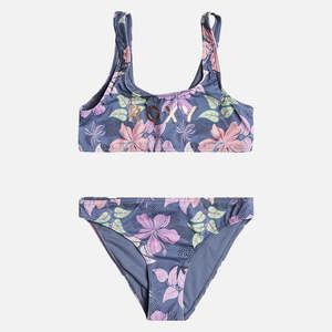 Roxy: Roxy Girls Hidden Garden Bralette Set - Wild Wind