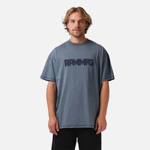 Rpm: RPM Old Skool OS Tee - Stormy Blue