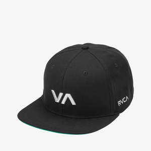 Rvca: RVCA VA Infield Snapback - Black