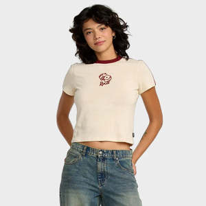 RVCA That Balance Baby Tee - Sand