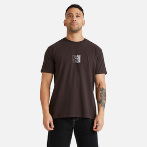 Rvca: RVCA VA Torn Tee - Chocolate Torte