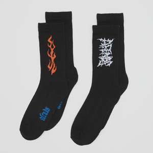 Afends: Afends Paired 2Pack Socks - Multi