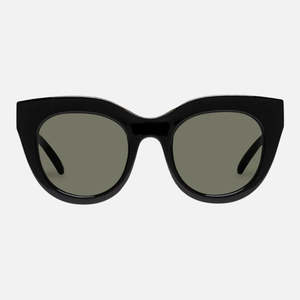 Le Specs: Le Specs Sunglasses Air Heart - Black/Gold