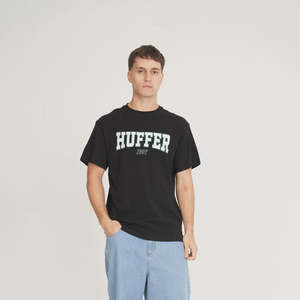 Latest: Huffer Sup 190 Tee UNI - Black