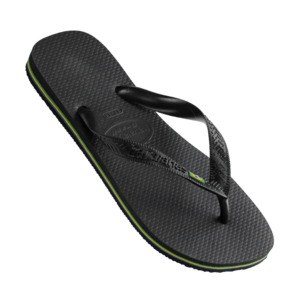 Havaianas Brazil Logo - Black