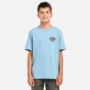 The Mad Hueys The Sea Captain Youth Tee - Steel Blue