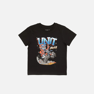 Unit Freestyle Kids Tee - Black