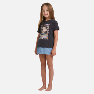 Girls: Billabong Girls Under The Sun Tee - Black