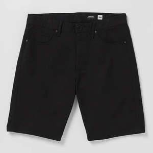 Volcom Modown Canvas 5 Pocket Short - Black