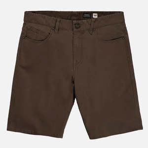 Volcom Modown Canvas 5 Pocket Short - Wren Brown