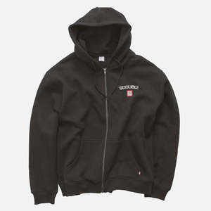 S-Double Cities Zip Thru Hood - Black