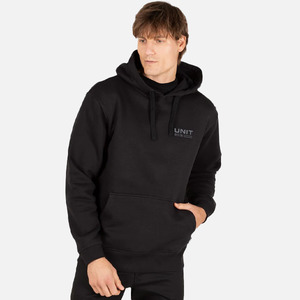 Mens Hoodies: Unit Conquer Fleece Hood - Black