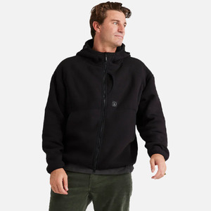 Volcom Nomaa DWR Zip Hoodie - Black
