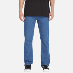 Mens Jeans 1: Volcom Solver Denim - Bold Blue