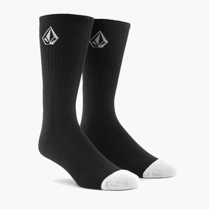 Volcom Full Stone Crew Length - Black