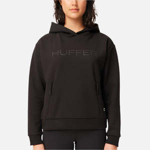 Huffer Bonded Hood - Black