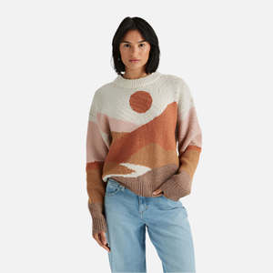 Wrangler Through Valleys Knit - Sepia