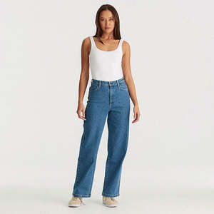 Womens Jeans 1: Riders Hi Wide Leg Jean - Endless Blue