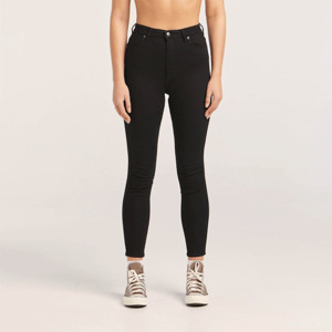 Womens Jeans 1: Riders HI Skinny - EX Black