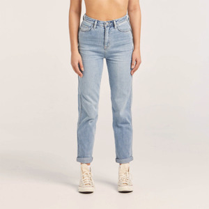 Riders HI Straight Mom Jean - Blue Sands