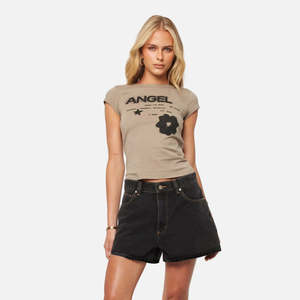 ABrand 95 Cara Baggy Short - Washed Black