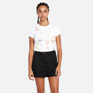 Womens Shorts: Volcom Frochi Trouser Short - Black