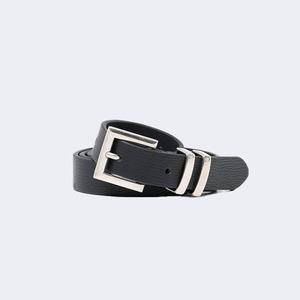 Womens Belts: Rusty Anna Mini High Waisted Belt - Black/Silver