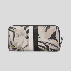 Billabong Zip Around - Black Floral